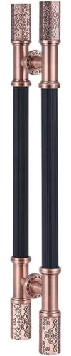 HACSYP Eingangstürgriff, Eingangstürgriff, Edelstahl-Türknauf, Nicht verblassend, H-förmiger Push-Pull-Griff, for Scheunenbar, Büro, Café, Buchhandlung (Size : 100cm/39 3/8)
