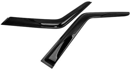 MObyat Deflecteurs d'air Compatible avec Toyota pour Landcruiser 70 76 78 79 Série 2 Portes 2 Pièces Pare-Brise De Voiture Visières De Fenêtre Latérales Défecteurs De Vent Imperméables