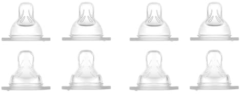 MAM Sauger Größe 2 + 3 im 4er Set, Flaschensauger (Durchflussrate mittel & schnell), weicher Trinksauger passend für alle MAM Flaschen & Trainer, ab 4+ Monate (Packung mit 2)