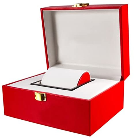 REEKOS Uhren Aufbewahrungsbox Uhrenbox Uhrenschatulle Uhrenaufbewahrung Uhrenbox Leder Uhrenetui Uhrenaufbewahrung Schmuck Display Boxen Für Damen Uhrenkasten Uhrenkoffer (Color : D)