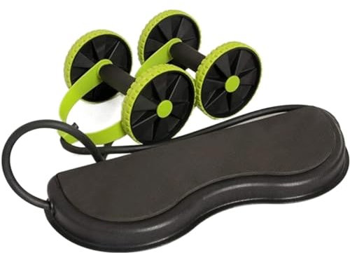 Bauchtrainer Gerät Core Workout Bauchtrainer Rad Bauch Rad Roller Stretch Elastische Bauch Widerstand Seil Zugwerkzeug Roller Bauchroller
