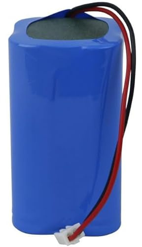 HELINAZI 7.4V 2S2P Lithium-Ion Battery Pack 18650 Rechargeable Replacement Battery with XH-2P 2.54 Plug,6400mAh