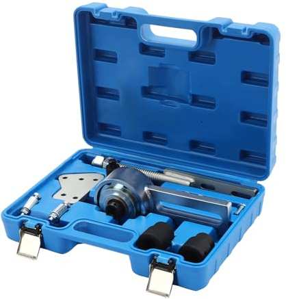 Torque Multiplier Set, 1:5 Pulley Adjustment Tool Engine Crankshaft Belt Pulley Removal Tool, for Ford 1.0L EcoBoost (XC8055) Engines