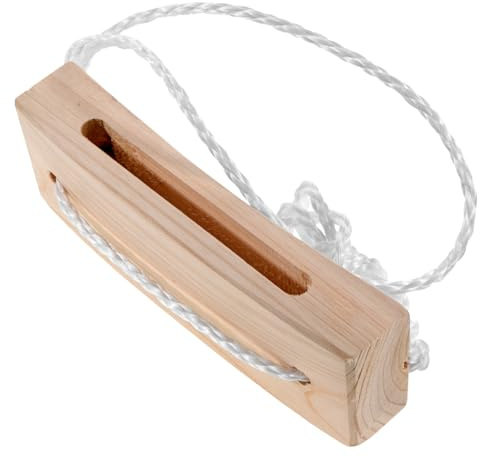 IMIKEYA Wood Chopper Case Wooden Easy-clean Design Wear Material for Outdoor Activities