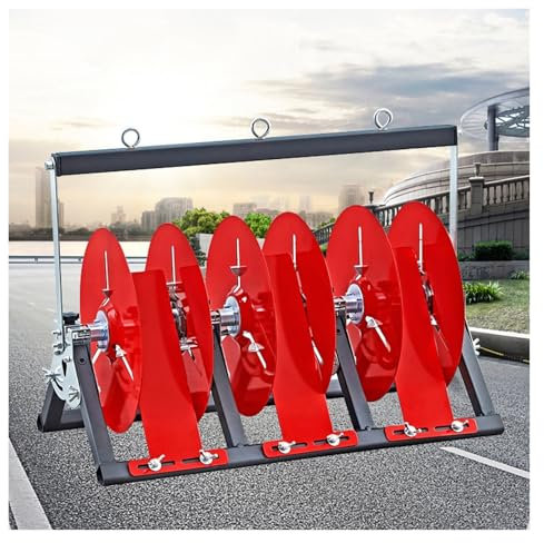 Single Axis Cable Rack, Multi-Axis Reel Dispenser with Wheels, Commercial Industrial Grade Wire Dispenser for Electrical Industry and Retail