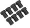 8pcs Aluminum Alloy Workbench Clamp Bench Dogs for Woodworking Positioning and Planing (20mm)