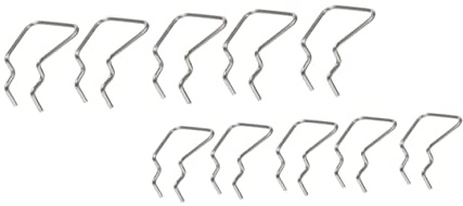 Ciieeo 10pcs Single Pegboard Hook Hardware Tool Hook for Tool Display Rack Exhibition