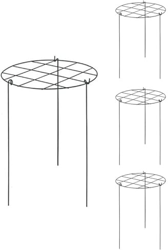 Peony Support - Hydrangea Supports for Yard,Weatherproof Plant Cage for Hydrangea, Monstera, Tomato, Vegetable, Strawberry, Flower for Raised Bed, Farming, Garden, Greenhouse