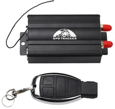 TheCoolCube Vehicle Car GPS Tracker 103B with Remote Control GSM Alarm SD Card Slot Anti-Theft GPS System Tracking Device