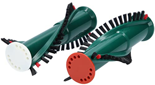Kenekos - 2 Stück Ersatz-Bürsten kompatibel mit Vorwerk ET-340 Elektrobürste, zur Verwendung der Rundbürsten in den Staubsauger EB-350 / EB-351, 1 Paar