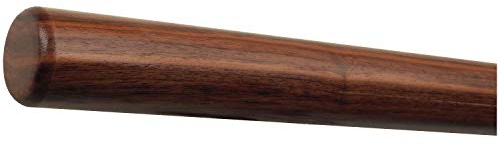 TIBU Nussbaum Holz Handlauf Geländer 30-500cm Wandhandlauf Wand Treppe, Länge: 900 mm / 90 cm / 0,9 m Enden:Radius gefräst