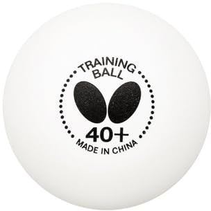 Butterfly Palline da Allenamento - 120 Palline da Ping Pong in Plastica da 40 mm - Confezione da 120 Pezzi