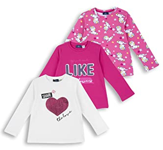 Chicco Bambine e ragazze Set T-shirt Manica Lunga