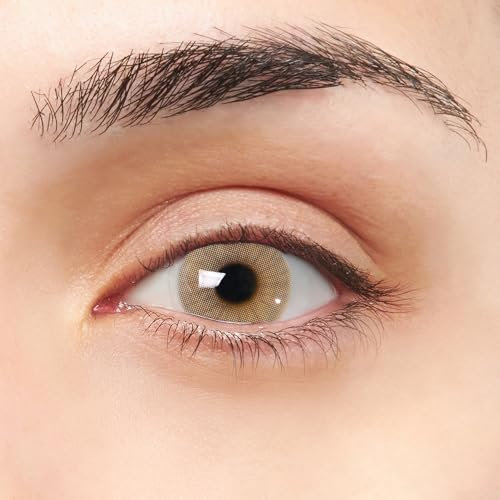 Lentillas de Contacto Color Verde Claro Duración 1 Año + Kit de Accesorios Color Jade VIP (2 Piezas) Sin Aro de Definición