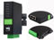 waveshare Serieller Serieller 2-Kanal-Server RS485 auf RJ45 Ethernet mit PoE-Funktion, IEEE 802.3af-konform, serielles industrielles isoliertes serielles Modul, bidirektionale transparente Übertragung