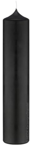 Kopschitz Kerzen Altarkerze Schwarz 250 x Ø 70 mm, 1 Stück