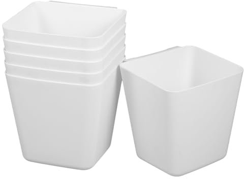 Alipis 6pezzi Portaoggetti Da Appendere Per Carrello Contenitore Sospeso Per Trolley Scaffale o Cucina Design Compatto e Leggero Per Risparmio Spazio e Organizzazione Domestica