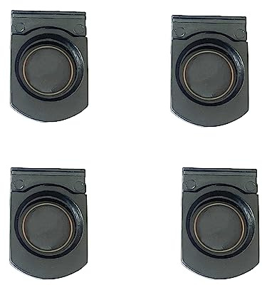 NewL 4Pcs Custom Logo Slide Sheet per Ricaricabile Wireless LED Proiettore Porta Auto Passo Luci di Benvenuto di cortesia