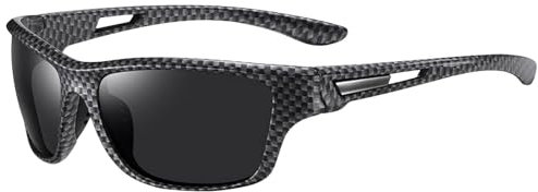 boseucn Fahrradbrille Herren Damen Unisex Sport Winddicht Sonnenbrille Polarisierte Laufbrille Outdoor Mode MTB Rennrad Radfahren Golf Biking Ski Fahrradlaufen Schutzbrille Sportbrille Radbrille