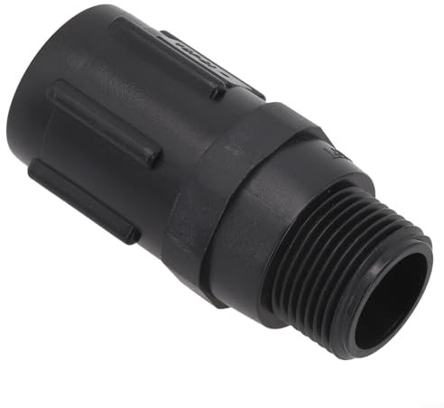 Bebykilemi Druckminderer, 3/4 Zoll, Druckregelventil, 15–45 PSI Sechs-Punkt-Gewinde-Schnittstelle für Bewässerung, einstellbare Wasserdurchflusskontrolle (15 PSI)