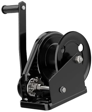 Treuil manuel haute performance pour remorques de bateau - Outil de traction manuel pour garage et atelier - Idéal pour les applications de levage et de remorquage