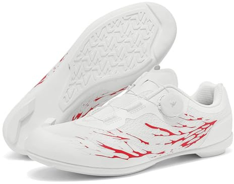 Mateju Fahrradschuhe Herren Damen Ohne klick, 36-47EU Fahrradschuhe Herren Damen mit Gummisohle rutschfeste Atmungsaktive No-Lock für Outdoor Radschuhe