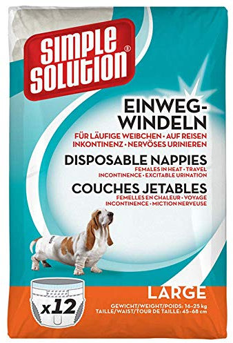 Simple Solution Hunde Windeln L