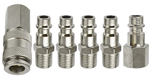 Euro Air Line Hose Compressor Fitting Connector Quick Release Female 1/4 BSP