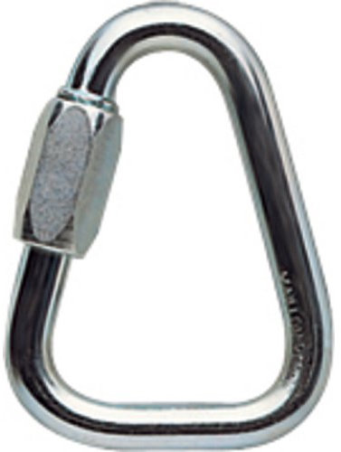 Petzl P11 8 Delta Dreikant Stahl Quick Link, 8 mm, grau