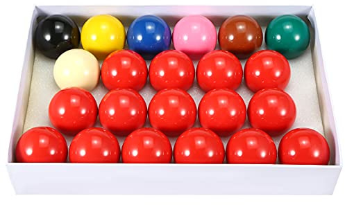 Billes 52.4 mm pour billard Snooker