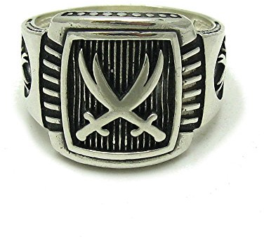 Sterling silber Herren Ring 925 Schwert Empress Größe 52-74