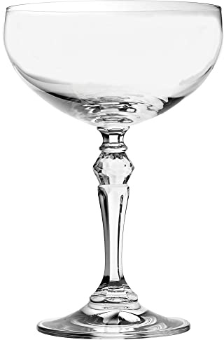 Utopia Charleston Champagne Coupe Glasses 9oz / 260ml -Set of 24- Coupette Glasses, Champagne Saucers