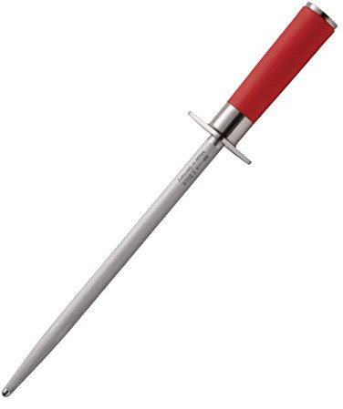 Dick 71741252 rojo espíritu redondo estándar – Afilador de cuchillos, 25 cm
