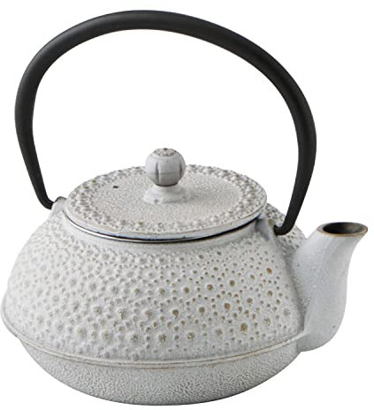 La Bouchée 7407043 - Tetera de Hierro, con Filtro de Acero Inoxidable, 0,5 l, Color Gris