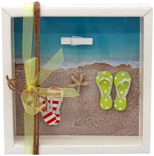 ZauberDeko Geldgeschenk Verpackung Reise Urlaub Badesandalen Zehentrenner Strand Meer Strandurlaub Geburtstag