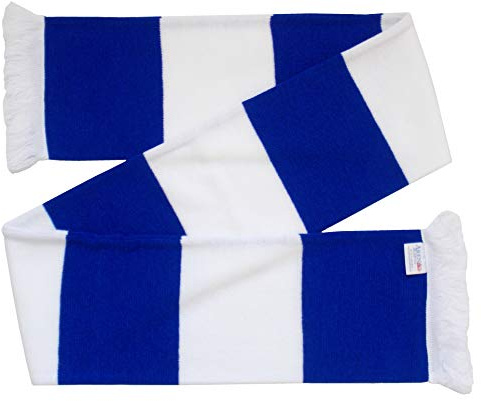 Chelsea Supporters Traditional Bar Scarf - Blue and White