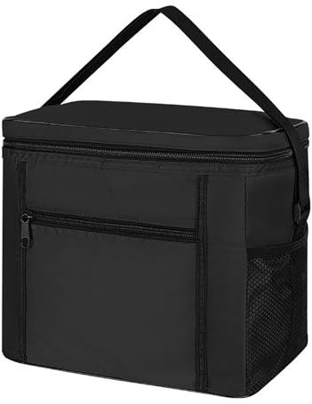 NOVAGO Sac Pique-Nique, Sac Repas, Sac déjeuner,Mini Glacier Isotherme Imperméable Pliable