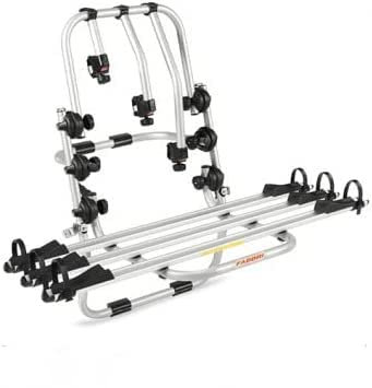 Fabbri PORTABICI Posteriore in Alluminio Bici Ok MTB 3 Biciclette