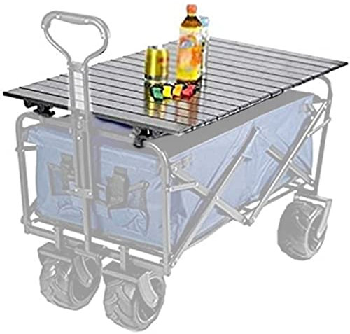 Campingtisch faltbar Klapptisch Tragbar mit Aluminium Tischplatte Camping Tisch klappbar kompakt fr Picknick Grillen Garten Trolley Wagen Zubehr