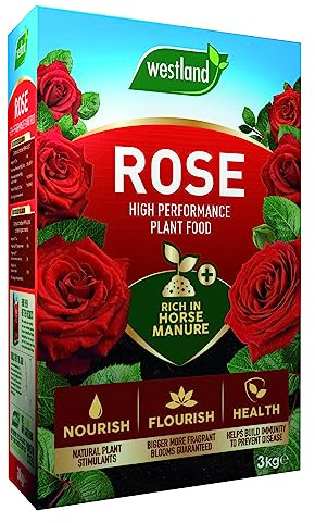 3kg Rose Plant Food, Specially Blended Feed for Roses & Flowering Plant