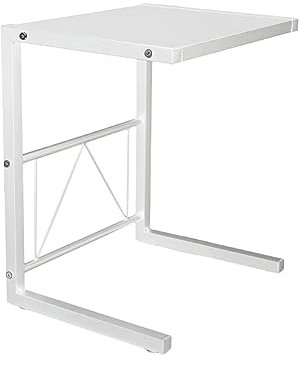 Hershii Friggitrice ad Aria Mensole Cucina Organizzatore Ripiani Scaffale da Cucina per la Dispensa e l'armadio (40x28x36cm, White)