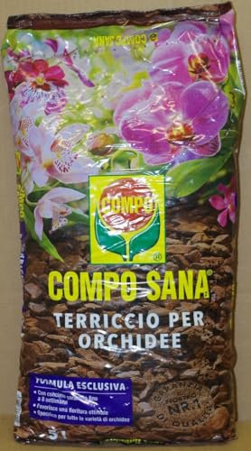 Terricci e Substrati di qualità professionale per la coltivazione delle piante disponibili di varie marche, tipologia e quantità (10, Compo Sana terriccio per orchidee da 5 litri)