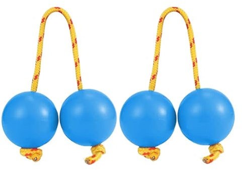 Kashaka Shaker Rhythmic, Kashaka Shaker Ball,Strumento Kashaka africano Ball Kashaka - Balla ritmica a doppia zucca ABS a 2 paia, strumenti a percussione a mano per amanti dei principianti