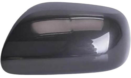 ZSSHUIHH Auto Spiegelkappen für Toyota Yaris 2006 2007 2008 2009 2010 2011, Seitenspiegel Cap Rückspiegelgehäuse Ersatz Zubehör, Verbessern Sie Aussehen Mode,- Grey-Left