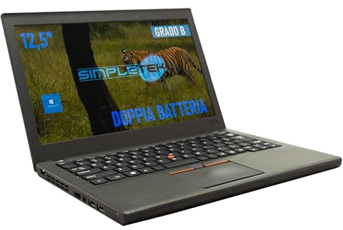 SIMPLETEK - Notebook 12,5 Zoll | 8GB RAM | 240GB SSD | i3 | Windows 11 | Notebook (Generalüberholt)