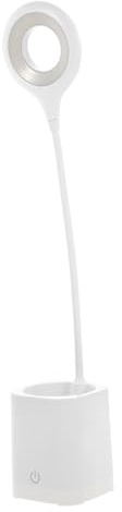 JPXXFM Lampada da banco di ricarica USB con lampada da tavolo per la protezione agli occhi per gli studenti luminosità del controllo tocco per lo studio Home Office e lettura