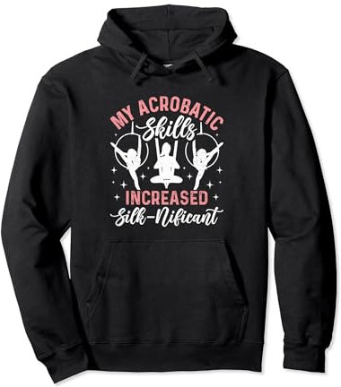 Meine akrobatischen Fähigkeiten erhöht Silk-nificant Dance Pullover Hoodie