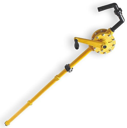 MGidea Pompa per travaso fusti serbatoio diesel gasolio 30 l/min manuale raccordo G2