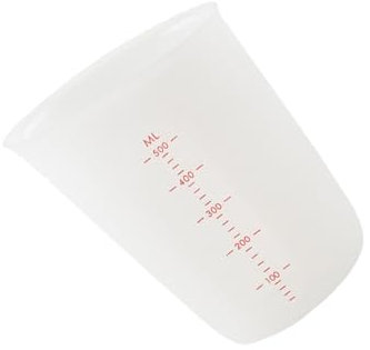 Mikinona Silikonbecher Mit Flüssigkeitsbehälter Für Präzise Dosierung Leicht Zu Reinigen Geeignet Für Küche Und Labor