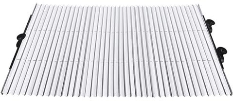 Pare-soleil de voiture – Visière de protection solaire, écran solaire de voiture | Protection contre les rayons UV – Filtre anti-éblouissement pour pare-brise automobile – Clip de déflecteur de soleil